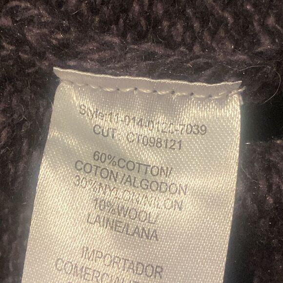 Men's Stetson Western Gray Patterned Sweater Zip up Cardigan XL - Picture 7 of 9